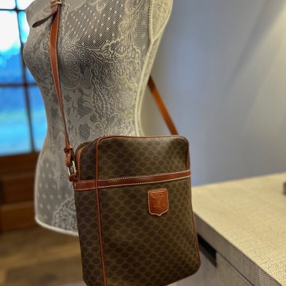Vintage Celine Macadam Messenger Bag - Picture 11 of 11